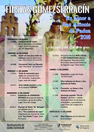 Imagen Fiestas en Honor a San Antonio de Padua 2016