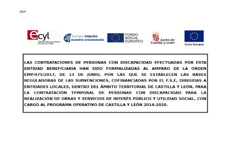 Imagen SUBVENCIONES COFINANCIADAS POR EL FONDO SOCIAL EUROPEO PARA LA CONTRATACIÓN DE PERSONAS CON DISCAPACIDAD