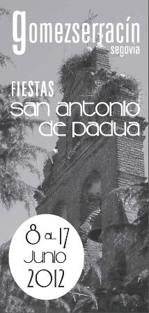 Imagen Programa de Festejos San Antonio de Padua 2012
